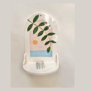 Sunset in Positano Nich, Candle Holder